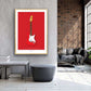 FENDER STRATOCASTER 1966 Red - The Galaxie Design Classics