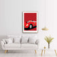 FERRARI 250 TESTAROSSA 1956 Red 3 - The Galaxie Design Classics
