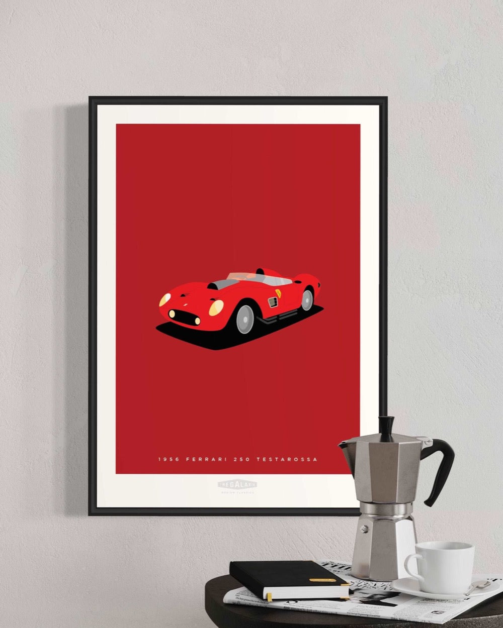 FERRARI 250 TESTAROSSA 1956 Red - The Galaxie Design Classics