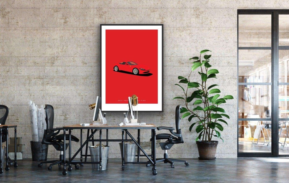 FERRARI ROMA F169 2021 Red - The Galaxie Design Classics