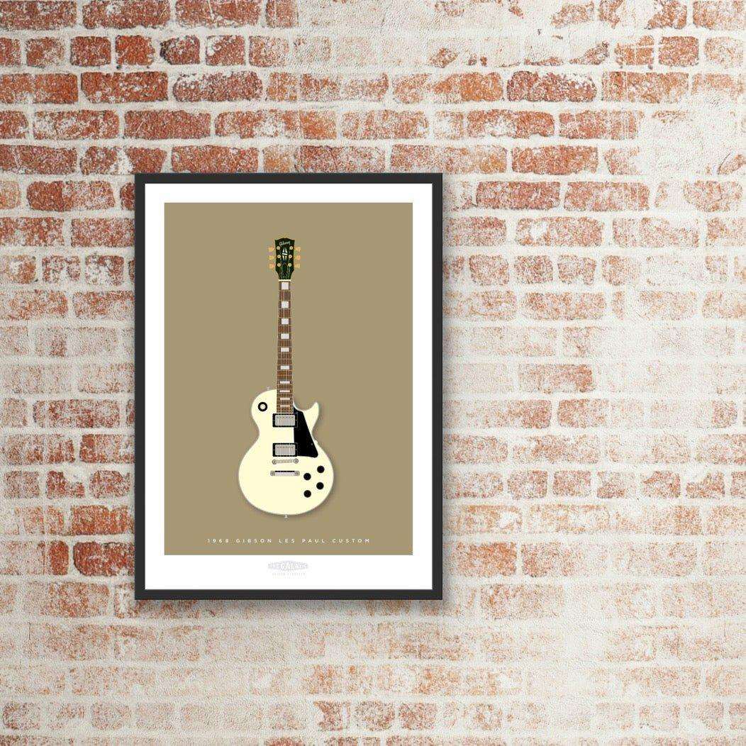 GIBSON LES PAUL CUSTOM 1968 Cream - The Galaxie Design Classics