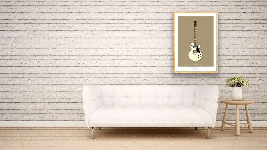 GIBSON LES PAUL CUSTOM 1968 Cream - The Galaxie Design Classics