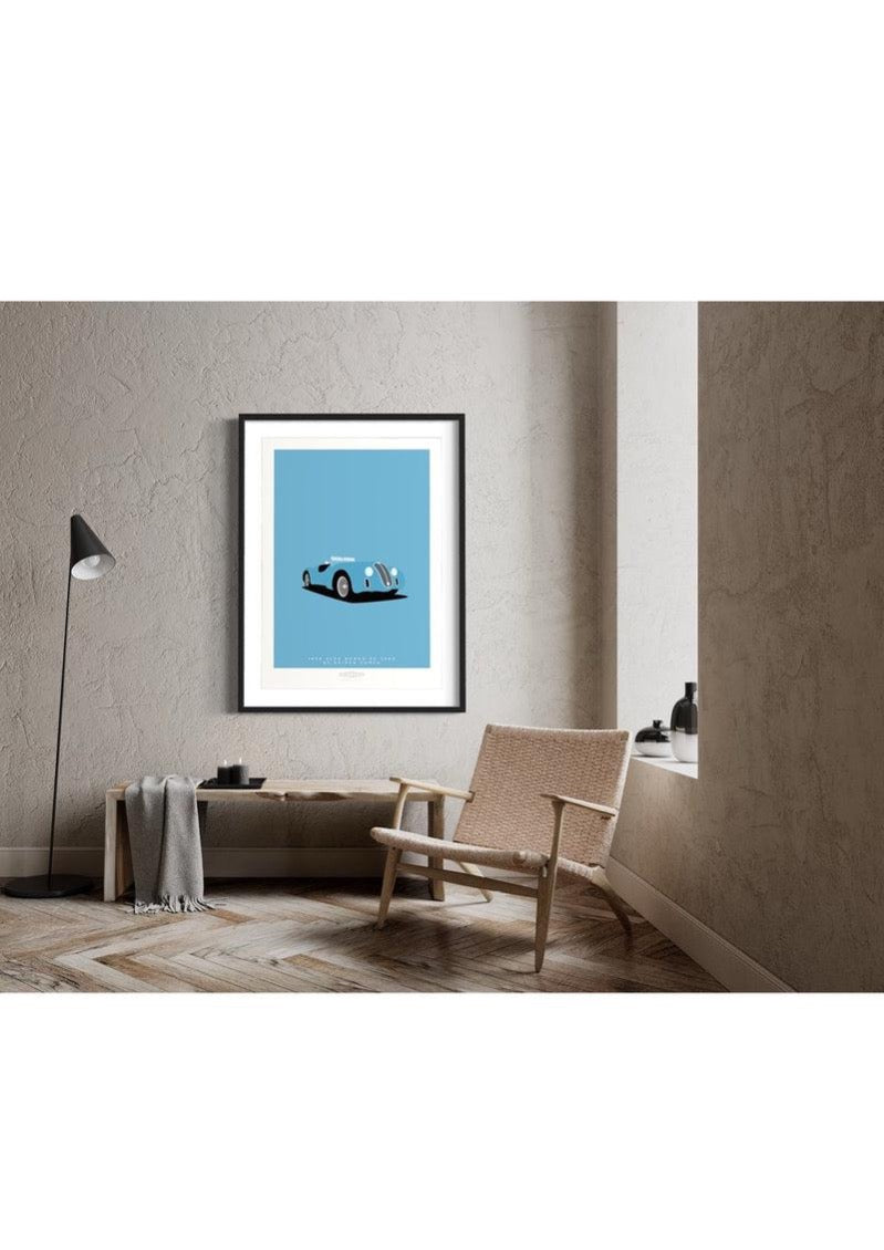 ALFA ROMEO 6C 2500 SS SPIDER CORSA 1939 Blue - The Galaxie Design Classics