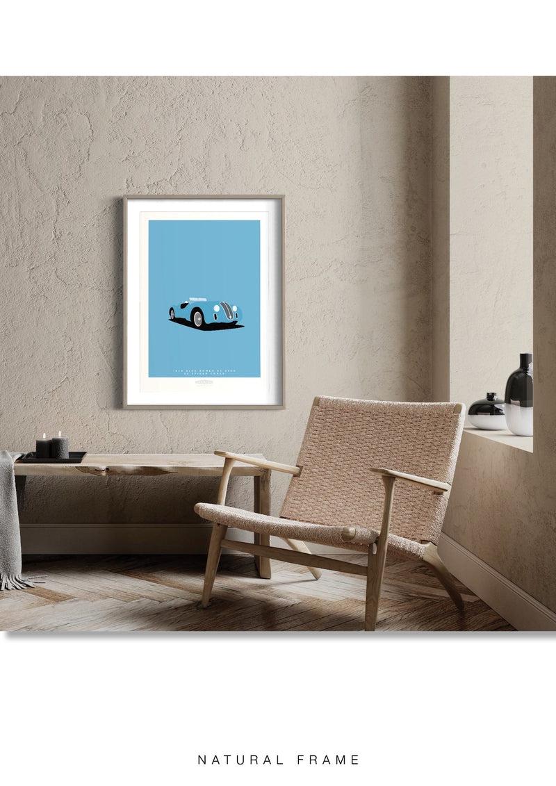 ALFA ROMEO 6C 2500 SS SPIDER CORSA 1939 Blue - The Galaxie Design Classics