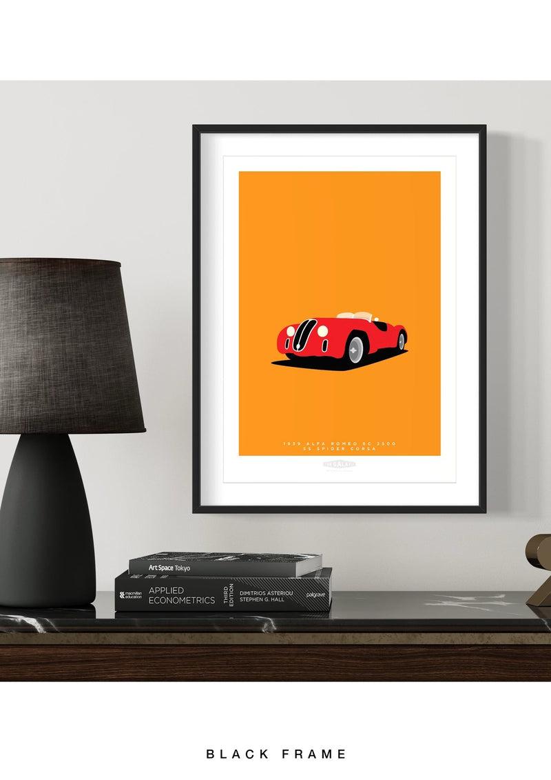 ALFA ROMEO 6C 2500 SS SPIDER CORSA 1939 Red - The Galaxie Design Classics