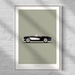 CHEVROLET CORVETTE ROADSTER 1956 Black - The Galaxie Design Classics