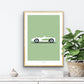 CHEVROLET CORVETTE ROADSTER 1958 Green - The Galaxie Design Classics