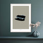 CHEVROLET CORVETTE ROADSTER 1968 Black - The Galaxie Design Classics