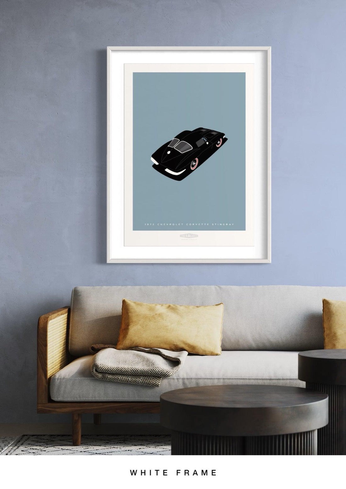 CHEVROLET CORVETTE STINGRAY 1963 Black - The Galaxie Design Classics