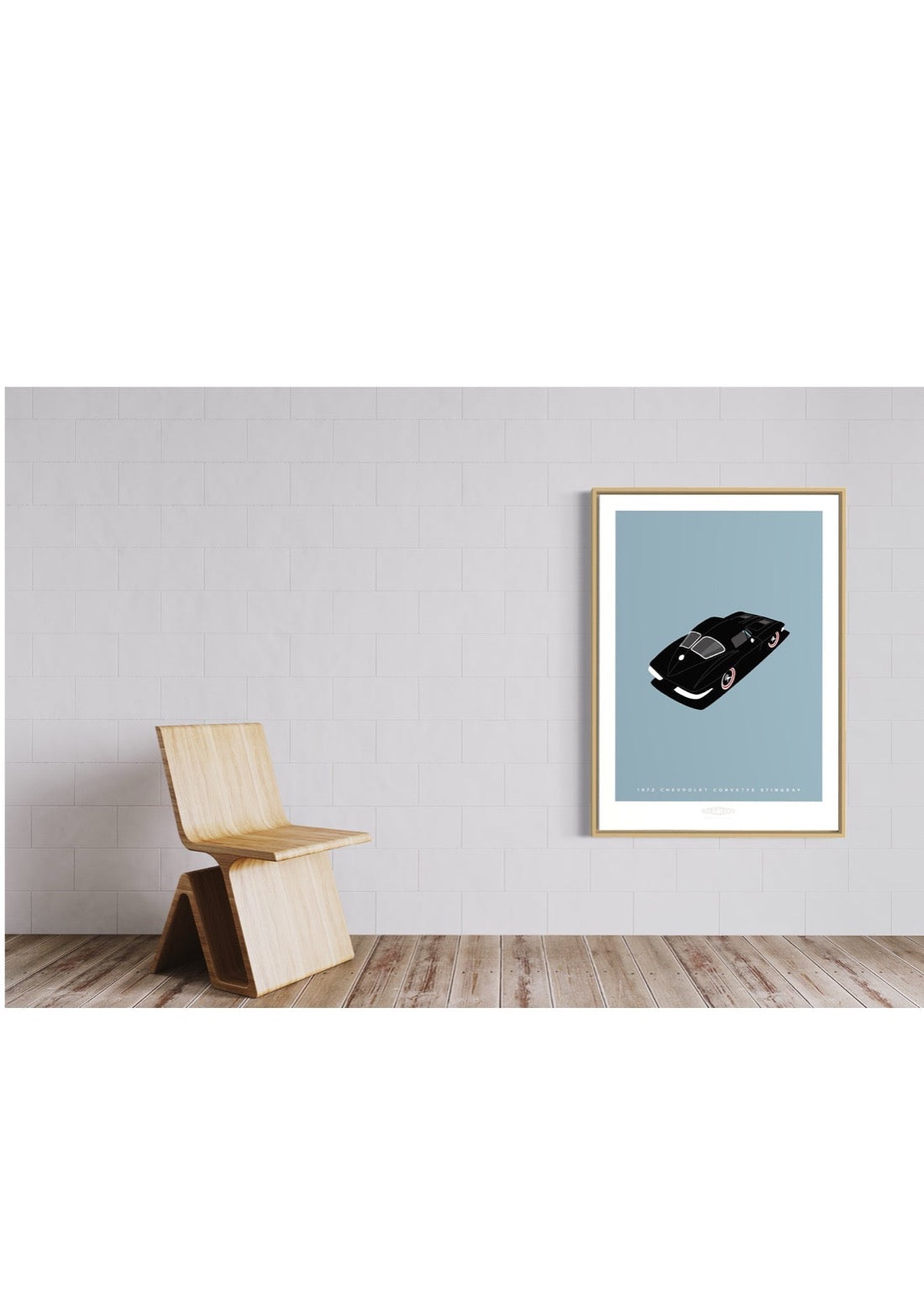CHEVROLET CORVETTE STINGRAY 1963 Black - The Galaxie Design Classics