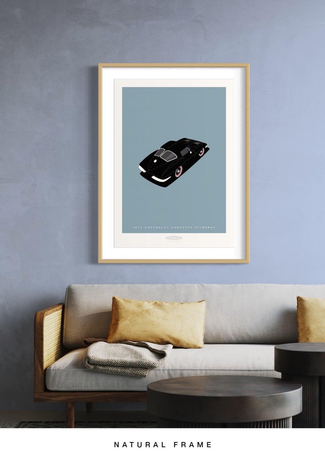 CHEVROLET CORVETTE STINGRAY 1963 Black - The Galaxie Design Classics