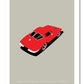CHEVROLET CORVETTE STINGRAY 1963 Red - The Galaxie Design Classics