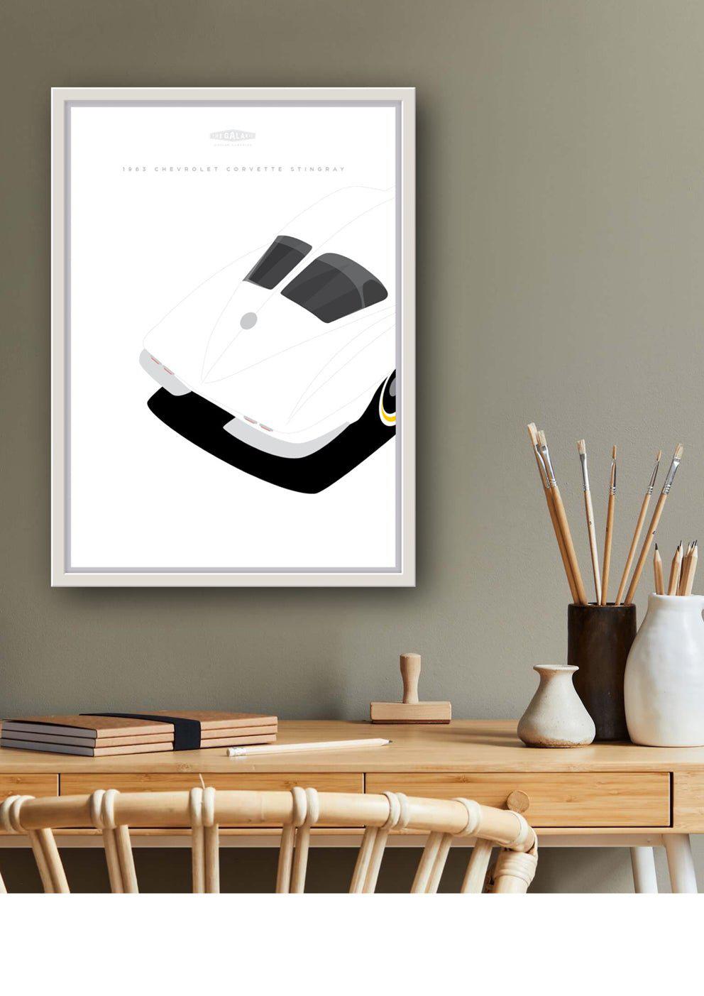 CHEVROLET CORVETTE STINGRAY 1963 WA - The Galaxie Design Classics