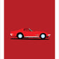 CHEVROLET CORVETTE STINGRAY 1972 Red - The Galaxie Design Classics