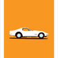 CHEVROLET CORVETTE STINGRAY 1972 White - The Galaxie Design Classics