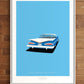 CHEVROLET IMPALA 1959 Blue - The Galaxie Design Classics