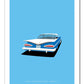 CHEVROLET IMPALA 1959 Blue - The Galaxie Design Classics