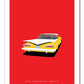 CHEVROLET IMPALA 1959 Yellow - The Galaxie Design Classics