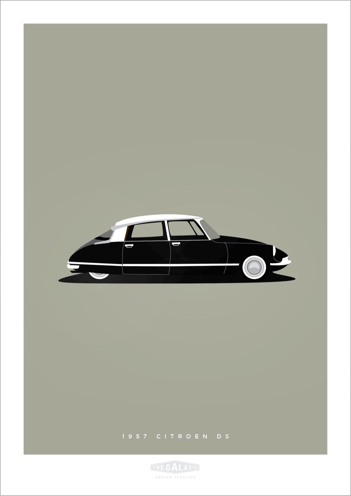 CITROEN DS 1957 Black - The Galaxie Design Classics