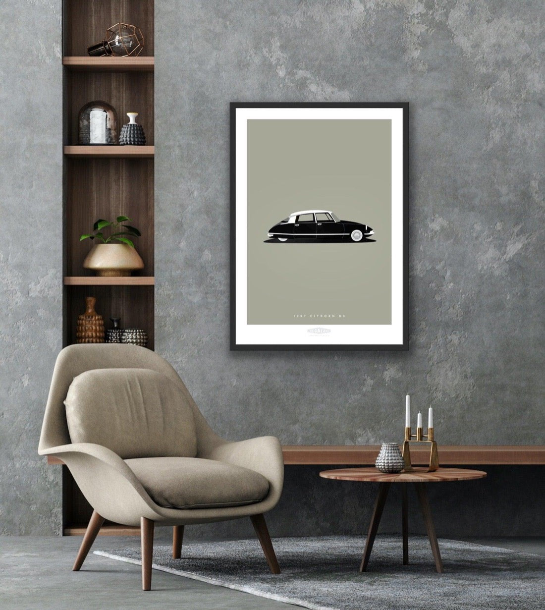 CITROEN DS 1957 Black - The Galaxie Design Classics