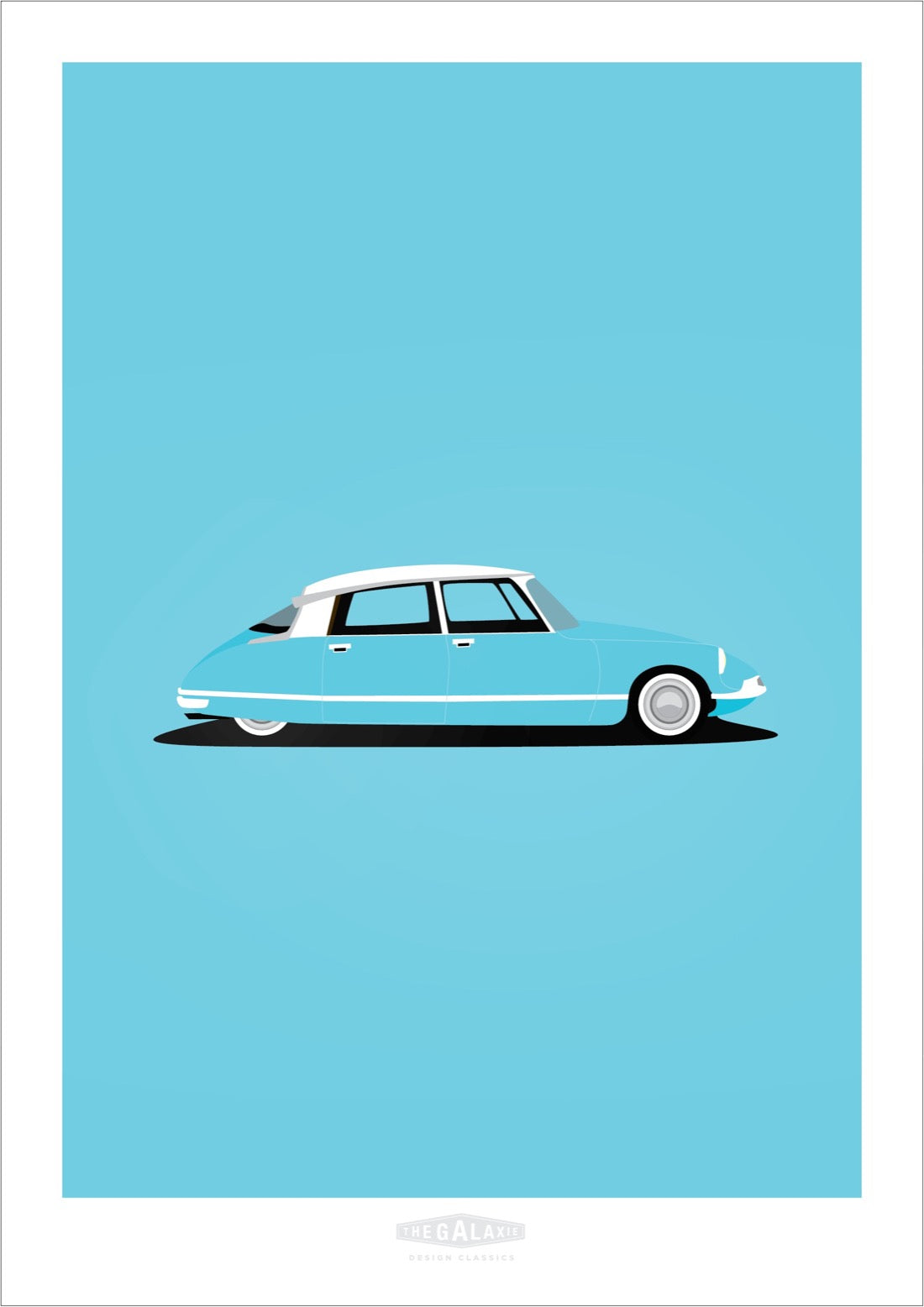 CITROEN DS 1957 Blue - The Galaxie Design Classics