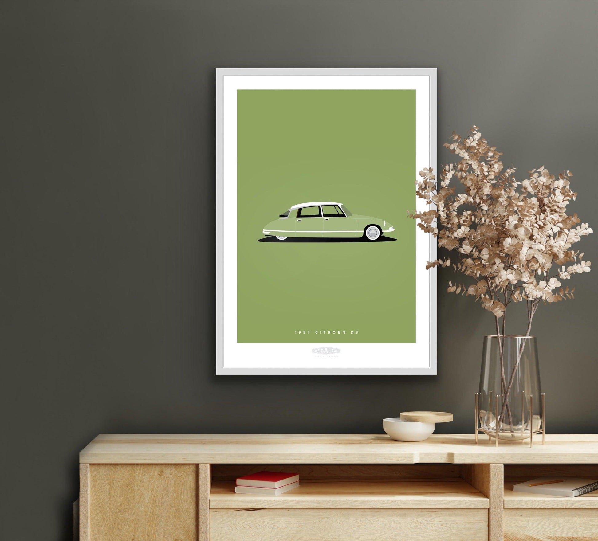 CITROEN DS 1957 Green - The Galaxie Design Classics