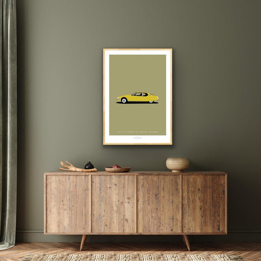 CITROEN SM GRAND TOURER 1973 Gold - The Galaxie Design Classics