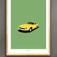 DATSUN 240Z SERIES 1 COUPE 1970 Yellow - The Galaxie Design Classics