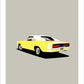 DODGE CHARGER 1969 Yellow - The Galaxie Design Classics