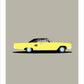 DODGE CORONET 500 1966 Yellow - The Galaxie Design Classics