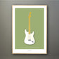 FENDER STRATOCASTER 1957 White - The Galaxie Design Classics