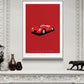 FERRARI 250 TESTAROSSA 1956 Red - The Galaxie Design Classics