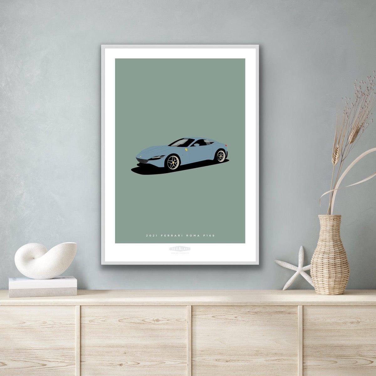 FERRARI ROMA F169 2021 Blue - The Galaxie Design Classics