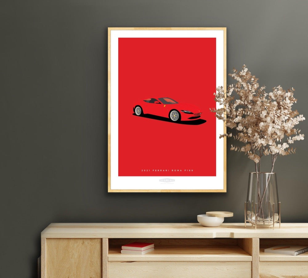 FERRARI ROMA F169 2021 Red - The Galaxie Design Classics