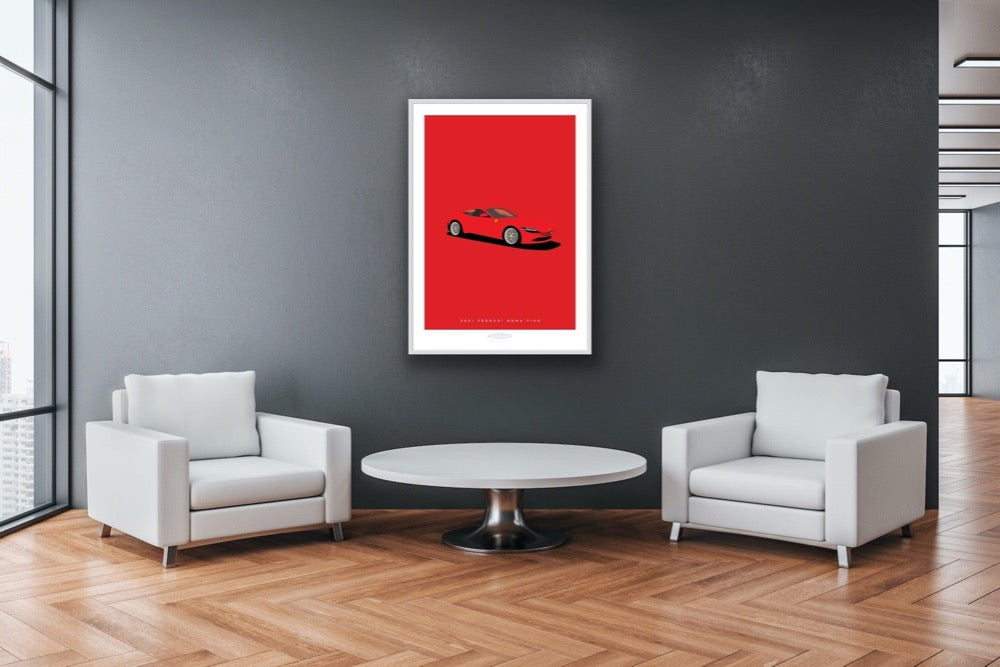 FERRARI ROMA F169 2021 Red - The Galaxie Design Classics