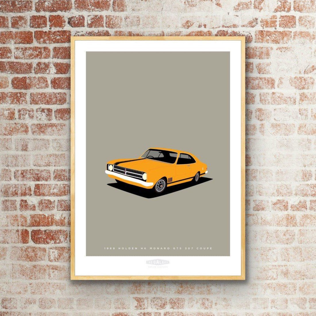 HOLDEN HK MONARO GTS 307 COUPE 1968 Orange 1 - The Galaxie Design Classics