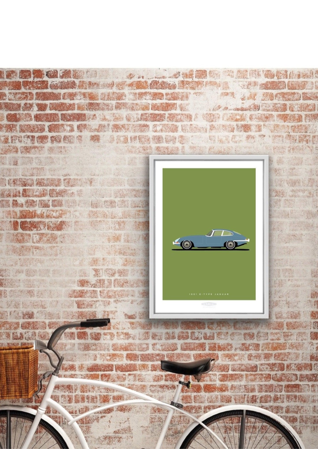 JAGUAR E-TYPE COUPE 1961 Blue - The Galaxie Design Classics
