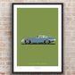 JAGUAR E-TYPE COUPE 1961 Blue - The Galaxie Design Classics