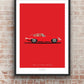 JAGUAR E-TYPE COUPE 1961 Red - The Galaxie Design Classics
