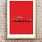 JAGUAR E-TYPE COUPE 1961 Red - The Galaxie Design Classics