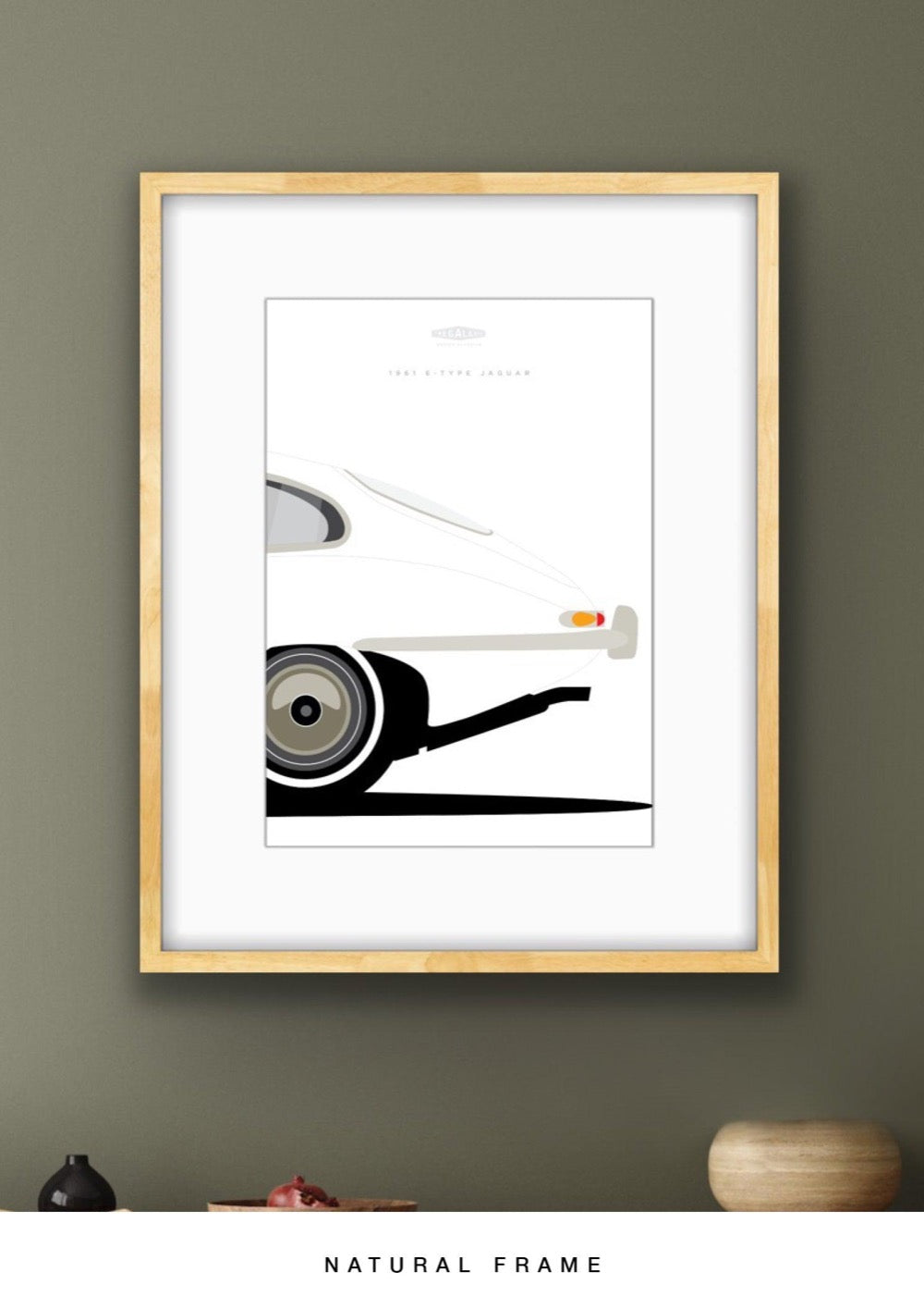 JAGUAR E-TYPE COUPE 1961 WA - The Galaxie Design Classics