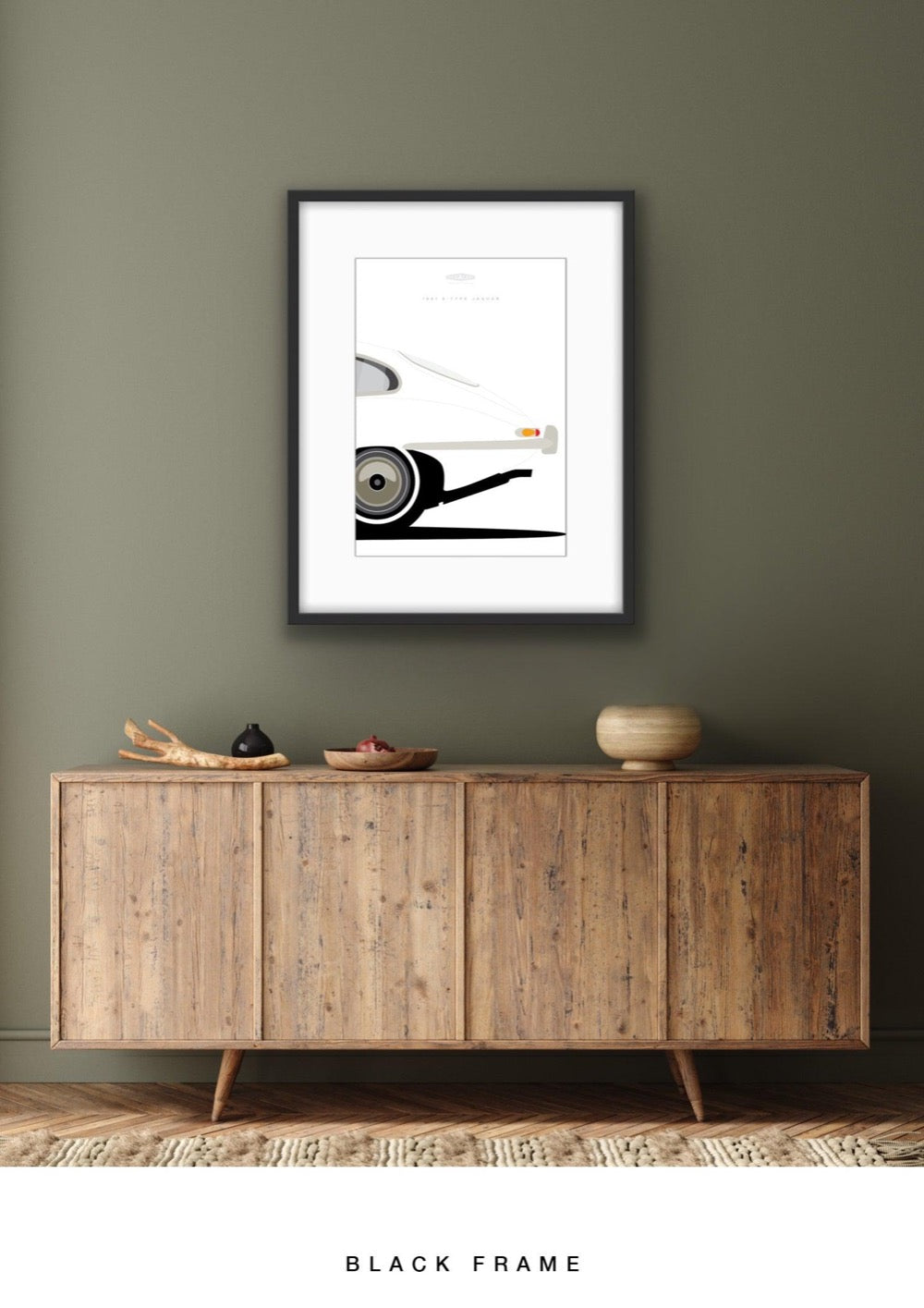 JAGUAR E-TYPE COUPE 1961 WA - The Galaxie Design Classics