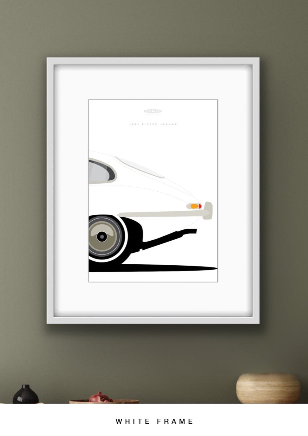 JAGUAR E-TYPE COUPE 1961 WA - The Galaxie Design Classics