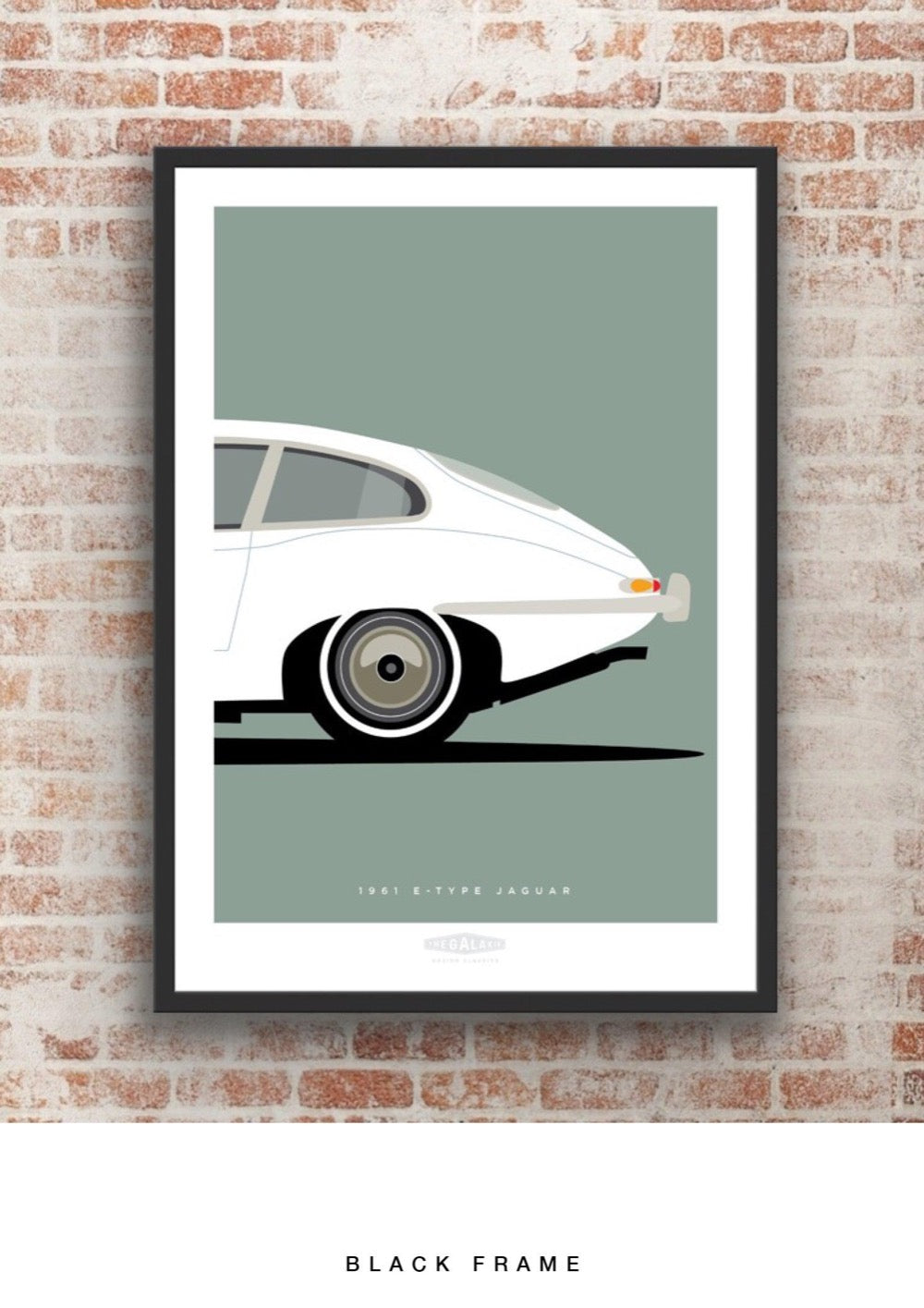 JAGUAR E-TYPE COUPE 1961 White 2 - The Galaxie Design Classics