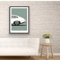 JAGUAR E-TYPE COUPE 1961 White 2 - The Galaxie Design Classics