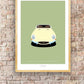 JAGUAR E TYPE ROADSTER 1962 Cream - The Galaxie Design Classics