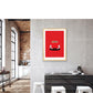 JAGUAR E TYPE ROADSTER 1962 Red - The Galaxie Design Classics