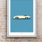 JAGUAR E-TYPE ROADSTER 1970 Cream - The Galaxie Design Classics