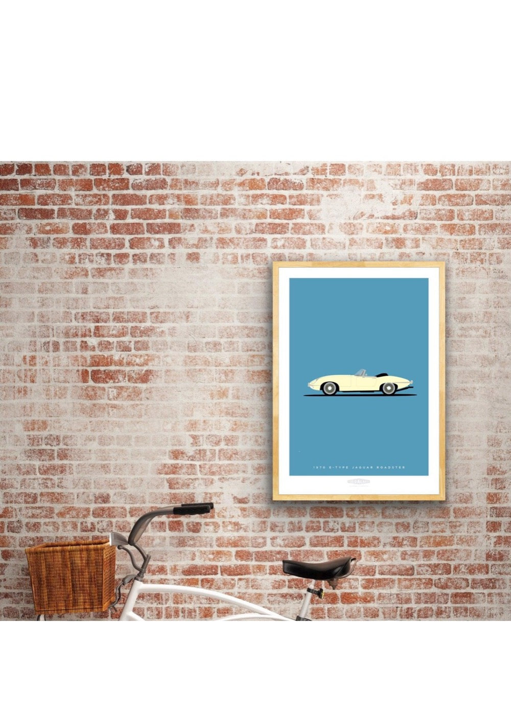 JAGUAR E-TYPE ROADSTER 1970 Cream - The Galaxie Design Classics