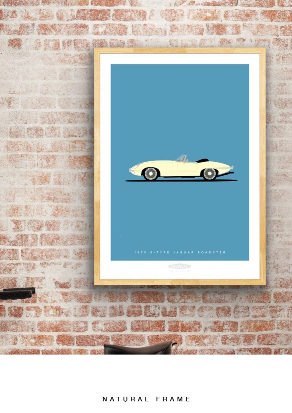 JAGUAR E-TYPE ROADSTER 1970 Cream - The Galaxie Design Classics